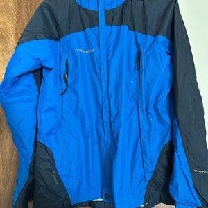 Columbia Youth Blue and Black Performance Jacket